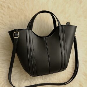 Sac à main forme panier